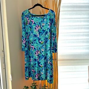 Lilly Pulitzer three-quarter sleeve Sophie dress size XL.